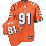 Reebok Miami Dolphins Cameron Wake Replica Alternate Jersey Large