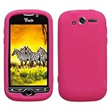 MyBat HTC myTouch 4G Solid Skin Cover - Hot Pink