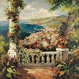 View From The Terrace Art Print Poster By Peter Bell, 20