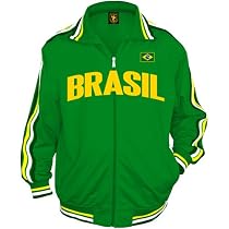 Brasil World Cup Soccer Track Jacket