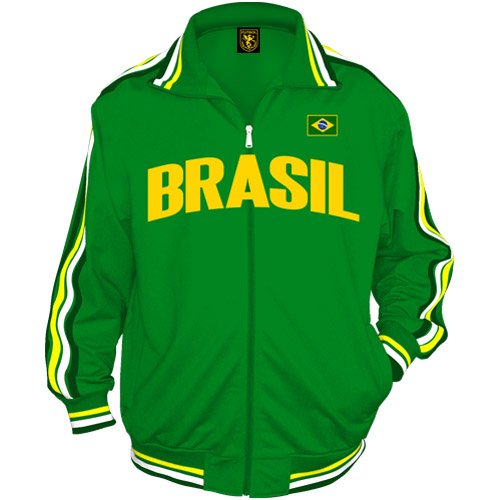 Brasil World Cup Soccer Track Jacket