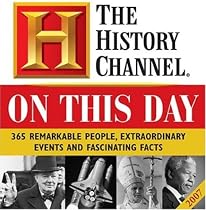 2007 History Channel On This Day box calendar