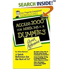 Access 2000 for Windows for Dummies Quick Reference (For Dummies Quick Reference)
