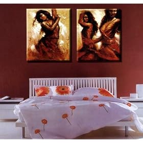 Modern Abstract Art Oil Painting STRETCHED READY TO HANG OPC215