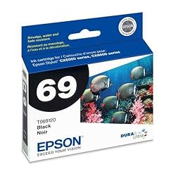 Epson DURABrite Ultra 69 Standard-capacity Inkjet Cartridge (Black) (T069120)