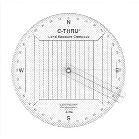 Land Measure Compass with Arm by C-THRU