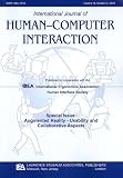 Augmented Reality--usability and Collaborative Aspects: A Special Issue of Theinternational Journal of Human-computer Interaction