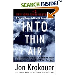 Into Thin Air: A Personal Account of the Mt. Everest Disaster