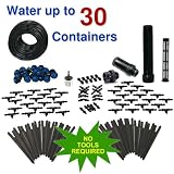 51D7YmUlYpL. SL160  Deluxe Drip Irrigation Kit for Container Gardening