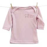 Poppet Merino Baby T-Shirt, Long Sleeve, 0-3m, Blue