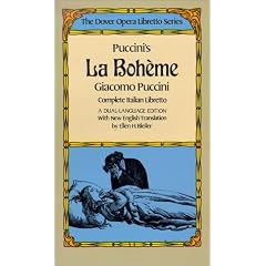 Puccini's LA Boheme (Dover Opera Libretto Series)