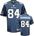 T.J. Houshmandzadeh Blue Reebok NFL Premier Seattle Seahawks Jersey - Medium