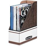 Bankers Box Magazine File Holders, Letter, 12 Pack (07223)