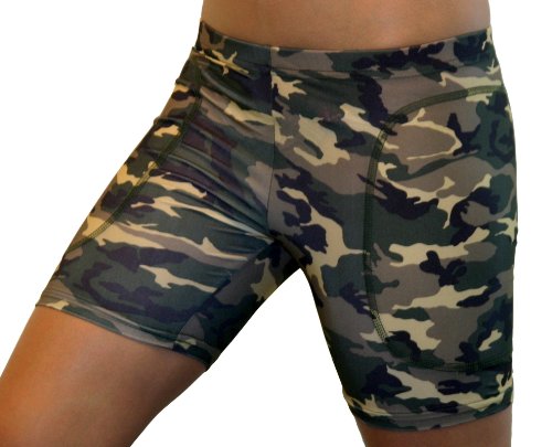Camouflage Softball Sliding Shorts (2 Colors)