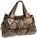 SONDRA ROBERTS NEW YORK Croco Trim Satchel
