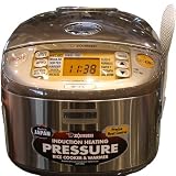 Zojirushi NP-HTC18 Induction Heating 10-Cup Pressure Rice Cooker and Warmer by 
