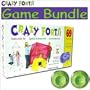 Crazy Forts Children's Construction Game Bundle With 2 Crazy Forts LED Lights