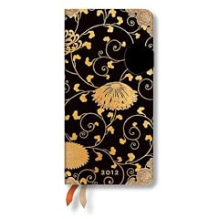 Japan. Lackk�sten Karakusa - Kalender 2012 Schlank Horizontal - Paperblanks
