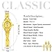 ThaiTime 5pcs New Golden Fashion Women Girls Quartz Wrist Watches