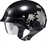 HJC Women's IS-2 Flora Helmet - Small/Black/Silver