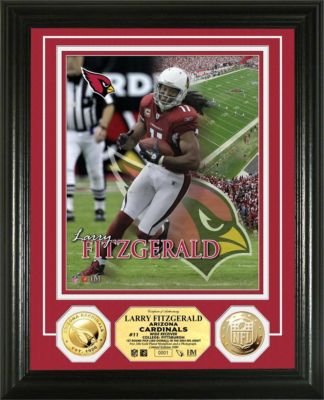 Larry Fitzgerald Gold Coin Photo Mint