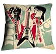 Guitars Pillow - Large