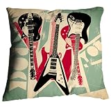 Guitars Pillow - Medium