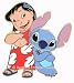 Disney Pins Lilo & Stitch Leaning