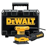 DEWALT D26441K 2.4-AMP Orbital 1/4-Sheet Sander with Cloth Dust Bag