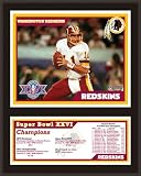 Mounted Memories Washington Redskins 12x15 Sublimated Plaque - Super Bowl XXVI