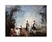 An Embarrassing Proposition by Jean-Antoine Watteau poster print,20 in. x 16.3 in.