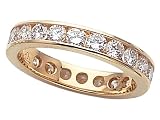 New 2.00 cttw Round Diamonds Eternity Band by Karina B(tm) - Platinum, 14kt White or Yellow Gold