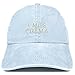 Trendy Apparel Shop I Miss Obama Embroidered Pigment Dyed Cotton Baseball Cap - Light Blue