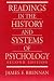 Readings in the History and Systems of Psychology