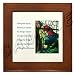 Serenity Prayer with Man Praying Framed Tile