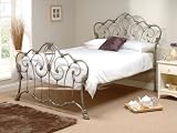 OBC Athalone 5ft King Bed Frame Silver