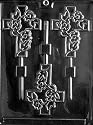 FANCY CROSS LOLLY Religious Candy Mold Chocolate