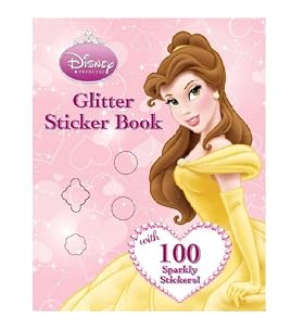 Disney Princess Glitter Sticker Book