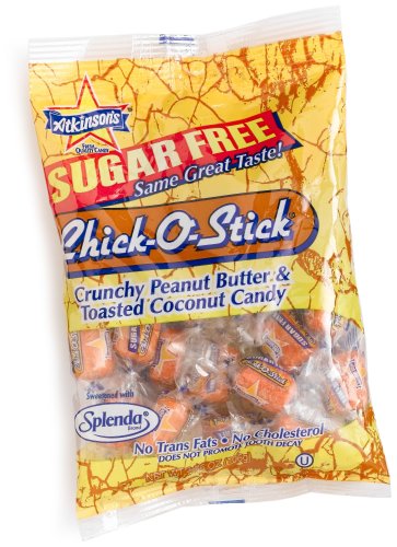 Atkinson Chick-O-Stick, Sugar Free, 3.75-Ounce Bags (Pack of 12) by Sugar-Free Candy