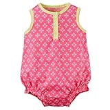 カーターズ Carter's ロンパース 袖なし ポプリン生地 綿100% Printed Poplin Romper 3M (55-61cm)