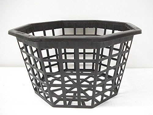 Orchid Basket, 8 Inch Octagon, Plastic Quantity of 5