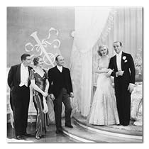 Top Hat B&W Box Canvas Print Gallery Wrapped (Fred Astaire Edward Everett Horton)