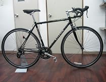 2009年モデル　RALEIGH(ラレー)　CRE CARLTON-E(Cr-Mo)　グロスブラック