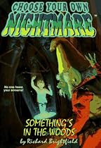 SOMETHING'S IN THE WOODS (Choose Your Own Nightmare) (Book 12)