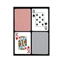 Copag Playing Cards, Poker Size, Jumbo Index, Blue/ Red Export Setup