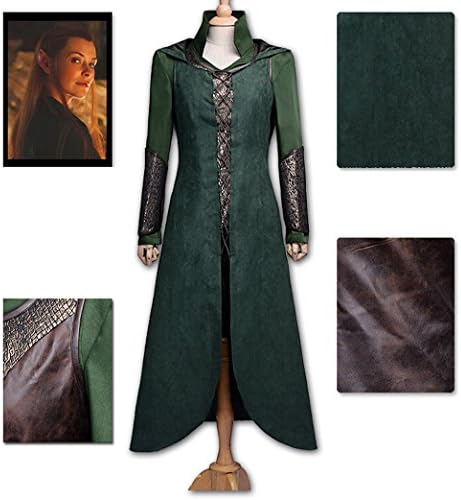 Custom Made Movie The Hobbit tauriel Cosplay Desolation of Smaug Costume Tauriel Costume (L)