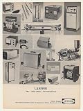 1964 Raytheon Gas Solid State Semiconductor Lasers Print Ad (43012)