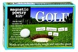 Buy Magnetic Poetry Golf Magnetic Poetry Kit by Magnetic Poetry