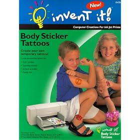 Invent It! Body Sticker Tattoos