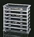 Chest - Deluxe 7 Drawer (Clear) (11 7/8
